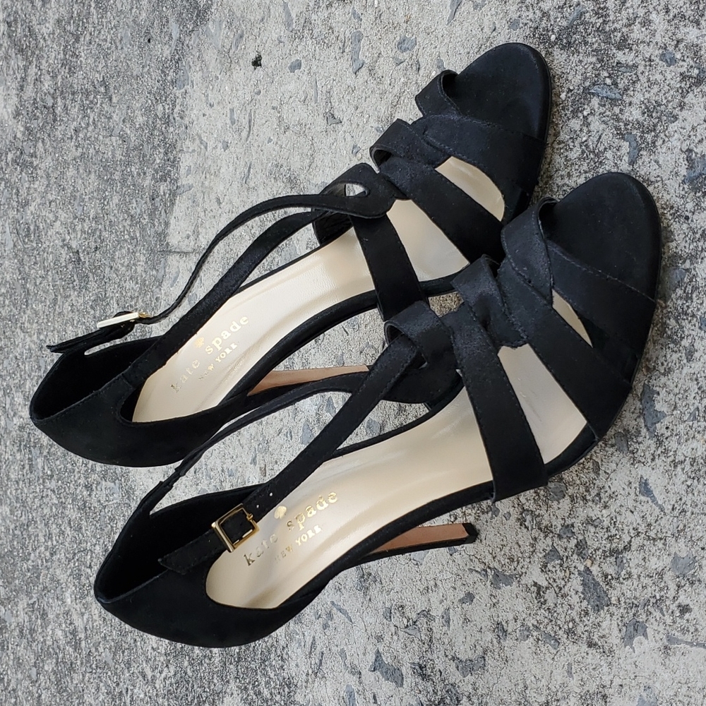 Kate Spade Black Heels